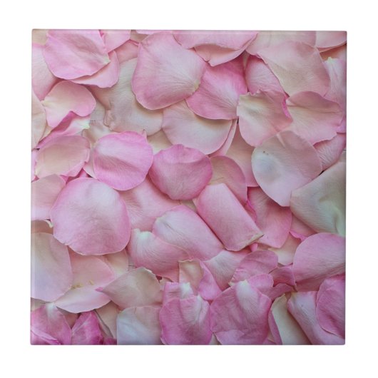 Carreau Pétales roses (Devant)