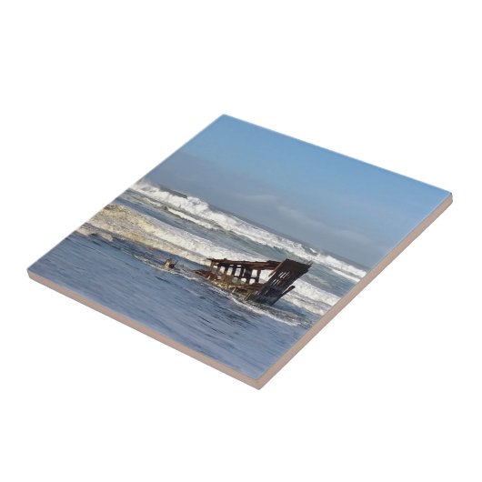 Carreau Peter Iredale Shipwreck, Côte de l'Oregon (Côté)