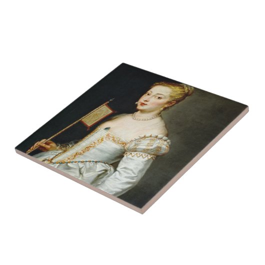 Carreau Peter Paul Rubens Portrait d'une dame (Côté)