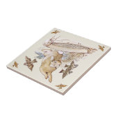 Carreau Peter Rabbit Beatrix Potter McGregor Ceramic Tile (Côté)