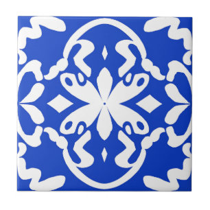 Carreau petit bleu voletant