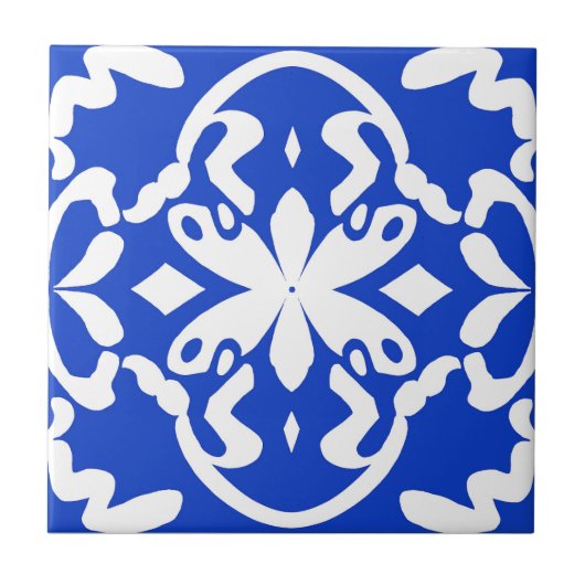 Carreau petit bleu voletant (Devant)