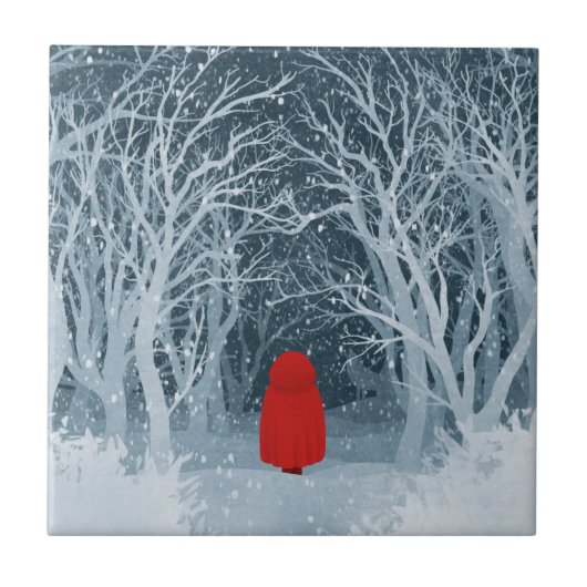 Carreau Petit Chaperon Rouge (Devant)