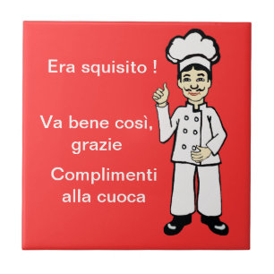 Carreau Petit chef italien
