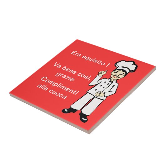 Carreau Petit chef italien (Côté)