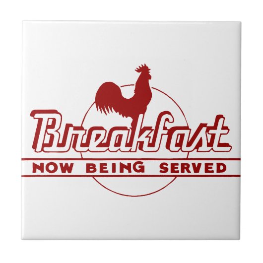 Carreau Petit déjeuner de coq (Devant)
