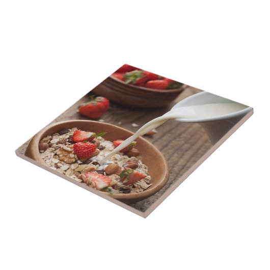 Carreau Petit déjeuner sain (Côté)