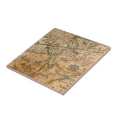 Carreau Petit groupe de l'Afrique d'un globe (Côté)