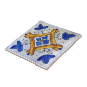 Carreau Petite céramique "Napola" d'inspiration sicilienne (Côté)