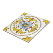 Carreau Petite céramique "Nubia" d'inspiration sicilienne (Côté)