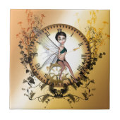 Carreau Petite fée mignonne de steampunk (Devant)