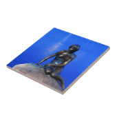 Carreau Petite statue de sirène, Copenhague, Danemark (Côté)