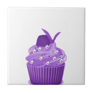 Carreau Petits gâteaux pourpres délicieux