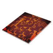 Carreau Pétroglyphe Sud-Ouest Pétroglyphe Art Préhistoriqu (Côté)