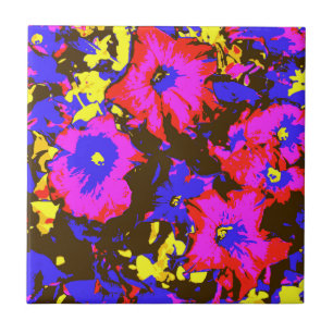 CARREAU PETUNIAS