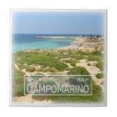 Carreau PGL008 CAMPOMARINO DI MARUGGIO, Pouilles, (Devant)