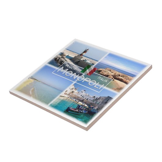 Carreau PGL019 MONOPOLI, Pouilles, Italie, (Côté)