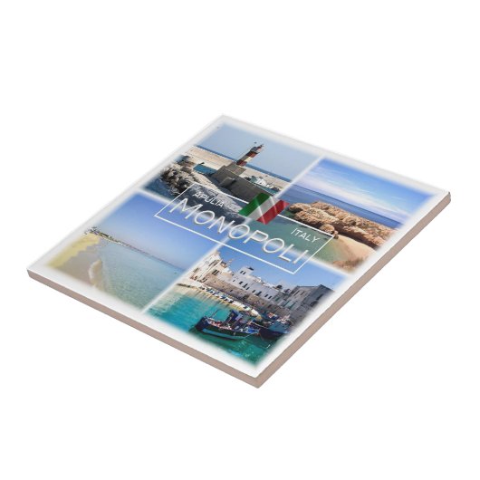 Carreau PGL020 MONOPOLI, Pouilles, Italie, (Côté)