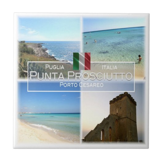 Carreau PGL021 PUNTA PROSCIUTTO, Pouilles, (Devant)