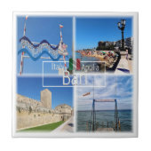 Carreau PGL044 BARI, panneau de plage e pomodoro, (Devant)