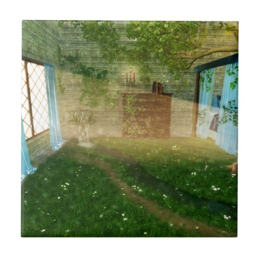 Carreau Phantastes : En Carrelage Fairy / Trivet (Devant)