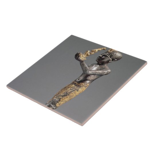 Carreau Pharaon faisant une proposition avant la déesse (Côté)