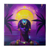 Carreau Pharaon Synthwave (Devant)