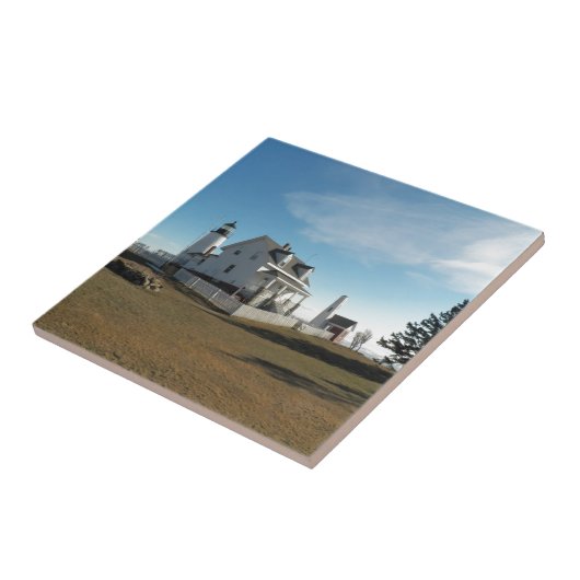 Carreau Phare 11 de point de Pemaquid (Côté)