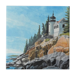 Carreau Phare de Bass Harbor