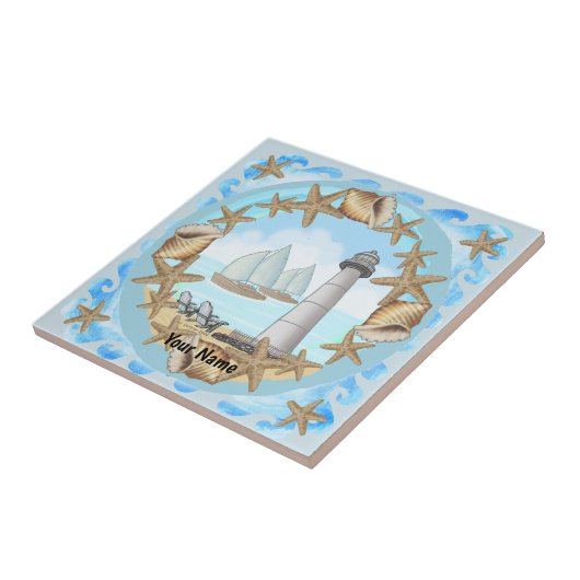 Carreau Phare de Biloxi (Côté)