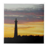 Carreau Phare de Cape Hatteras au coucher du soleil (Devant)