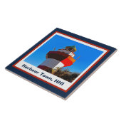 Carreau Phare de Hilton Head Island Harbour Town (Côté)