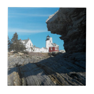 Carreau Phare de point de Pemaquid