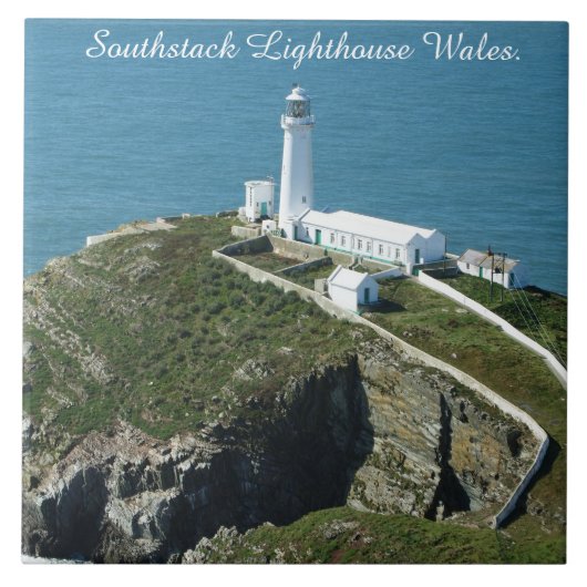 Carreau Phare de Southstack au Pays de Galles. (Devant)