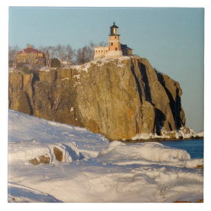 Carreau Phare de Split Rock sur le lac