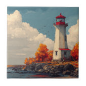 Carreau Phare en automne (Devant)