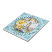 Carreau Phare Jaune Daisy (Côté)