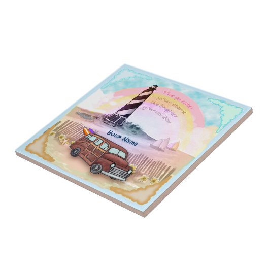 Carreau Phare Stormy Rainbow (Côté)