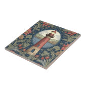 Carreau Phare William Morris style océan floral (Côté)