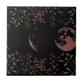 Carreau Phases de lune foncée (Devant)