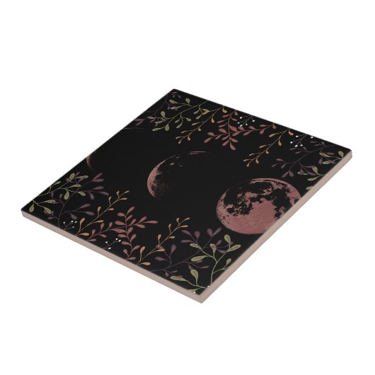 Carreau Phases de lune foncée (Côté)