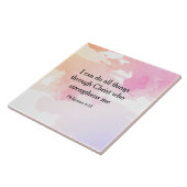 Carreau Philippiens 4:13, verset de la bible (Côté)