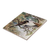 Carreau Phoebe et pont en pierre au-dessus de crique (Côté)