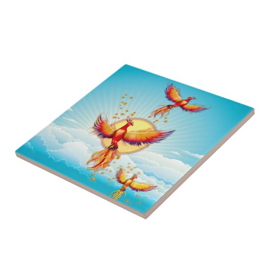 Carreau Phoenix - Levée d'oiseaux (Côté)