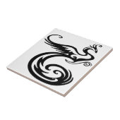 Carreau Phoenix magnifique et sauvage (Côté)