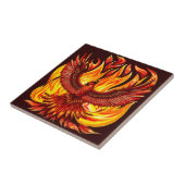 Carreau Phoenix mythologique immortelle Créature (Côté)