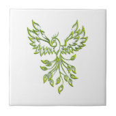 Carreau Phoenix vert (Devant)