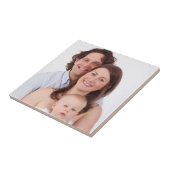 Carreau Photo de famille personnalisée (Côté)