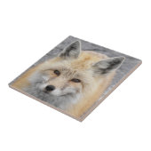 Carreau Photo de la faune de Red Fox (Côté)