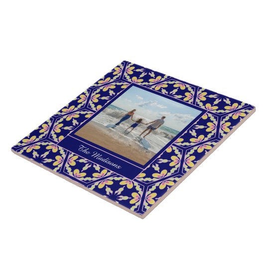 Carreau Photo faite sur commande méditerranéenne du motif (Côté)